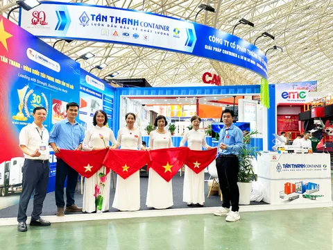 TÂN THANH CONTAINER KHẲNG ĐỊNH VỊ THẾ THƯƠNG HIỆU VIỆT TẠI TRIỂM LÃM THÀNH TỰU QUỐC GIA A80