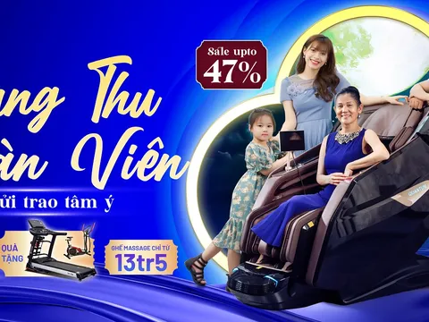 Sở Hữu Ghế Massage Fuji Với Ưu Đãi "Khủng" Mùa Trung Thu