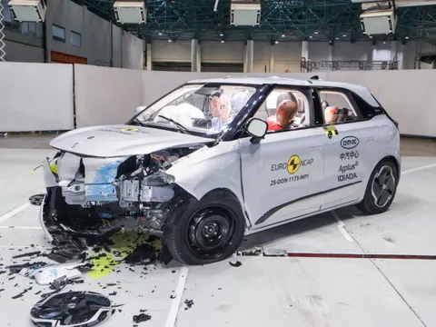 Xe điện Trung Quốc gây thất vọng sau bài kiểm tra va chạm Euro NCAP - Kết quả an toàn chỉ đạt 3 sao