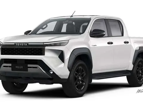 Toyota Hilux TRAVO 2025 trình làng: Thiết kế lột xác, thêm bản chạy điện, quyết đấu Ford Ranger