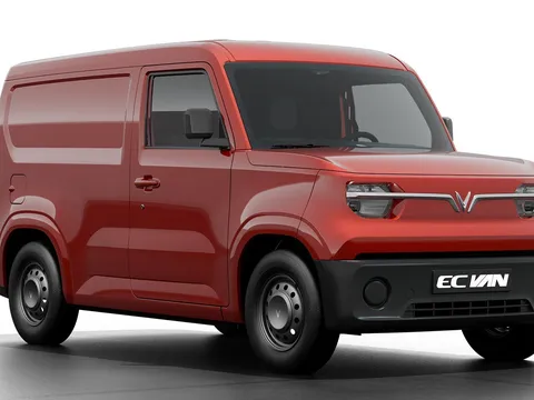 Không còn là tin đồn: Xe tải điện VinFast Ec Van chính thức lộ diện