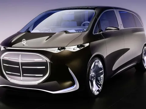 Ngắm trước diện mạo Mercedes-Benz V-Class thuần điện