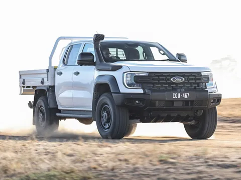 Ford Ranger SUPER DUTY sắp trình làng: ‘Siêu bán tải’ hạng nặng, sức kéo khủng 4,5 tấn