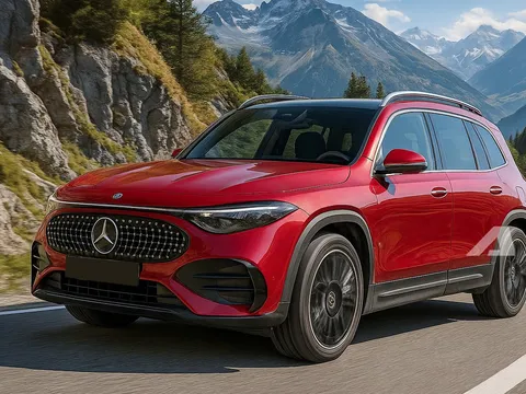 Mercedes-Benz GLB 2026 lộ diện: Màn hình khủng như E-Class, chạy 800 km/sạc, sẵn sàng ra mắt tháng tới