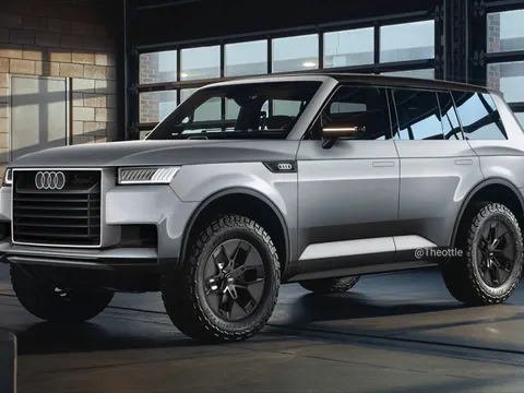 Audi chuẩn bị tung SUV địa hình cỡ lớn hòng hất cẳng Land Rover Defender