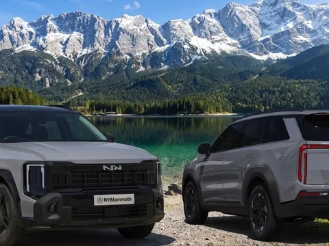 Kia Sorento đời mới hé lộ diện mạo: Thiết kế như ‘tiểu Telluride’, 5 tùy chọn động cơ và có bản chạy điện