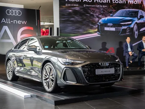 Audi A6 ra mắt Việt Nam: Gần 2,8 tỷ đồng, ‘đe nẹt’ Mercedes-Benz E-Class  E-Class và BMW 5-Series