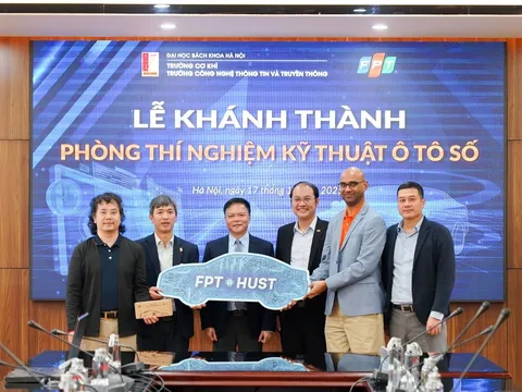 Đón đầu xu hướng công nghệ ô tô, FPT và ĐH Bách khoa Hà Nội khánh thành phòng thí nghiệm chuyên sâu