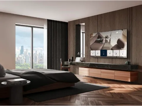 Samsung ra mắt dòng TV khách sạn HU8000F, chất lượng hình ảnh 4K