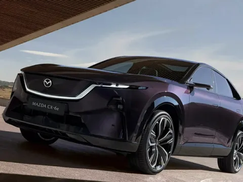 Mazda CX-6e ‘trình làng’: SUV điện mới toanh, thiết kế tương lai nhưng không dành cho tất cả