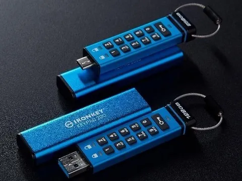 Ổ USB Kingston dòng IronKey Keypad 200 đạt chứng nhận NIST FIPS 140-3 cấp độ 3