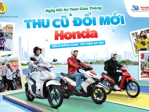 Honda Việt Nam khởi động chương trình “Thu cũ đổi mới” thông qua chuỗi sự kiện “Bền bỉ đồng hành – Tiết kiệm an tâm” tại các khu công nghiệp trên cả nước