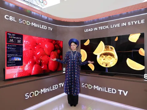 TCL ra mắt TCL C8L SQD-Mini LED TV: Khẳng định vị thế thương hiệu TV Mini LED số 1 và TV màn hình lớn hàng đầu thế giới