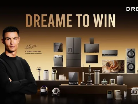 Dreame công bố Cristiano Ronaldo trở thành Đại sứ Thương hiệu toàn cầu
