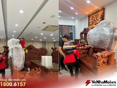 Bật mí quy trình chuyển nhà trọn gói chuẩn 8 bước tại VeNhaMoi