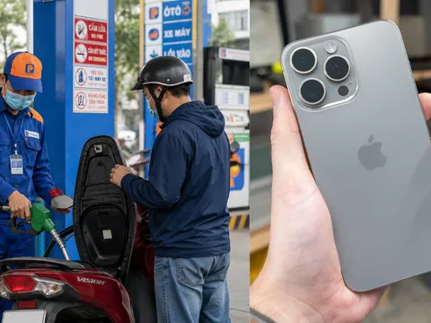 Giá xăng dầu hôm nay 27/9 tăng từ 276 - 1.451 đồng, E10 tăng liền 4 kỳ, giá iPhone 15 Pro Max có giảm?