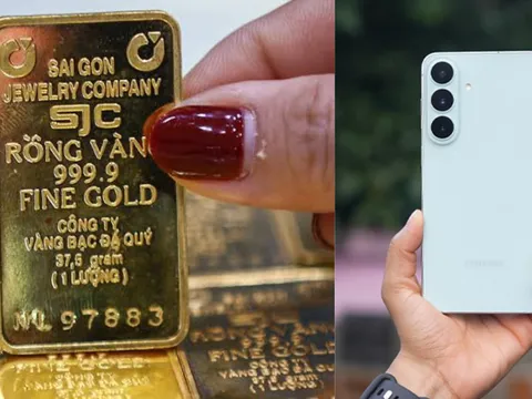 Giá vàng hôm nay tối 28/9 lao dốc không phanh theo đà giảm thế giới, Samsung S26 FE giá bao nhiêu?