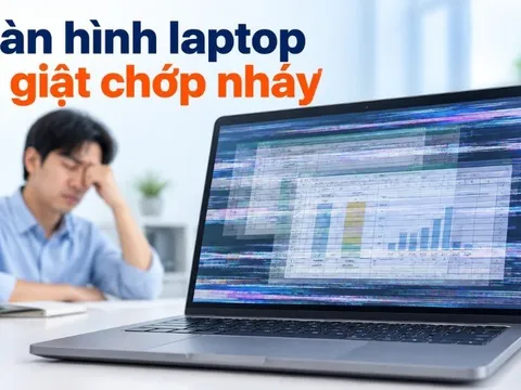 Màn hình laptop bị giật có cần thay mới? Cách xác định đúng nguyên nhân