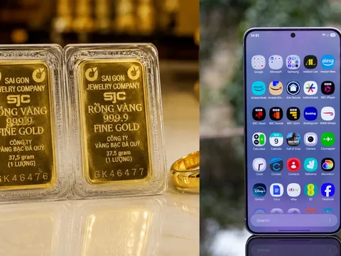 Giá vàng hôm nay tối 30/9: Vàng SJC, vàng nhẫn bứt phá, Mi Hồng mua vào cao nhất, Samsung S25 Plus có giảm?