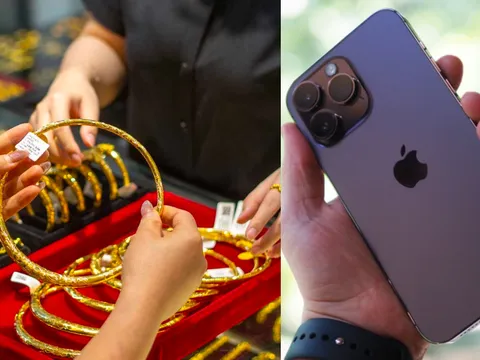 Giá vàng hôm nay chiều 30/9: Vàng SJC, vàng 9999 bứt phá, áp sát mốc 144 triệu, iPhone 14 Pro Max giảm sâu