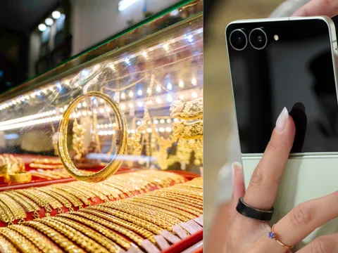 Giá vàng hôm nay chiều 5/10: Vàng SJC, nhẫn trơn phân hóa, thế giới lùi sâu, giá Samsung Z Flip 8 bao nhiêu?