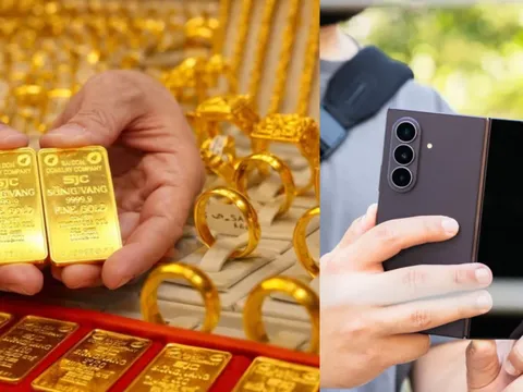 Giá vàng hôm nay trưa 7/10: Thế giới phục hồi, trong nước nằm ngang 5 ngày liền Samsung Z Fold 8 Ultra có giảm?