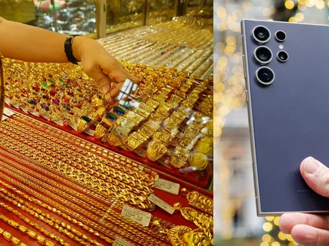 Giá vàng hôm nay trưa 8/10 diễn biến lạ thường, người đu đỉnh đầu năm lỗ nặng, Samsung S24 Ultra giá có rẻ?