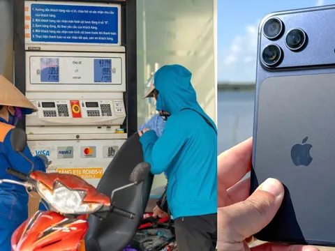 Giá xăng dầu hôm nay 9/10: E5 và E10 tăng hơn 1.000 đồng, riêng Diesel giảm 589 đồng, iPhone 17 Pro Max có rẻ?
