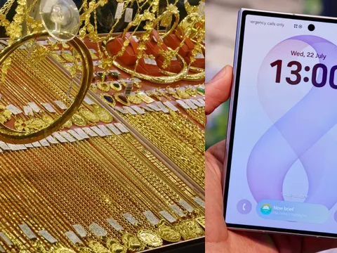 Giá vàng hôm nay chiều 9/10 tăng bứt tốc gần 2 triệu đồng sau nhiều ngày đi ngang, Samsung Z Fold 8 có rẻ?