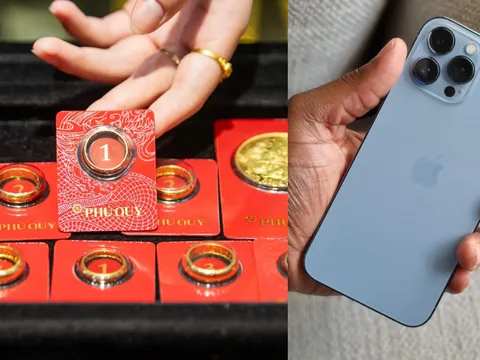 Giá vàng hôm nay chiều 14/10: SJC đồng loạt giảm sâu, Mi Hồng thấp nhất thị trường, iPhone 13 Pro Max rẻ bèo