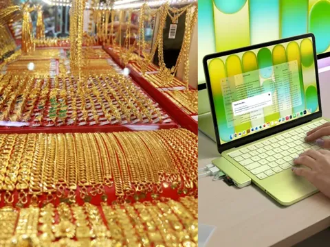 Giá vàng hôm nay trưa 15/10 trong nước đi ngang, người mua vẫn lỗ nặng sau 1 tháng, MacBook Neo có rẻ