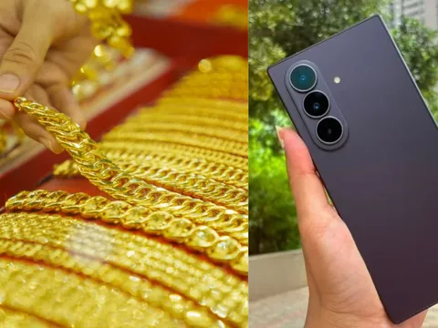 Giá vàng hôm nay trưa 16/10: Vàng thế giới tăng mạnh, trong nước có tăng theo? Samsung Z Fold 8 Ultra có rẻ?