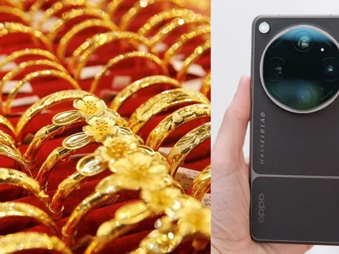 Giá vàng hôm nay chiều 16/10: Vàng SJC quay đầu tăng mạnh 600.000 đồng, OPPO Find X9 Ultra có rẻ?