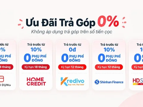 iPhone Duo trả góp 0% 18 tháng tại CellphoneS