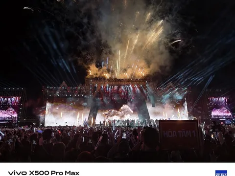 Trải nghiệm 'The Concert Fancam Phone' vivo X500 Series tại Anh Trai Vượt Ngàn Chông Gai 2026