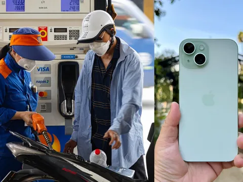 Giá xăng dầu hôm nay trưa 19/10: Dầu thế giới giảm, E10, E5 bốc hơi hơn 700 đồng, iPhone 15 rẻ như cho
