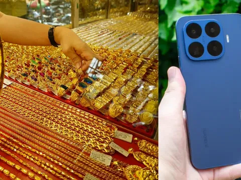 Giá vàng hôm nay trưa 28/10: Giá vàng SJC bật tăng mạnh, thế giới phục hồi, Xiaomi 17T Pro giá có rẻ?