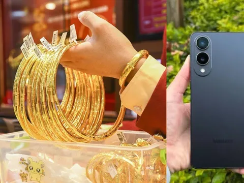 Giá vàng hôm nay tối 28/10: Giá vàng SJC bứt phá, thế giới quay đầu giảm, Samsung S25 Edge có rẻ?