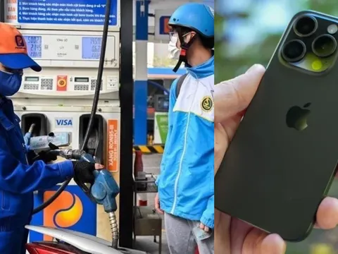 Giá xăng dầu hôm nay sáng 30/10 bật tăng đồng loạt, E10 vẫn rẻ hơn đỉnh 5.686 đồng, iPhone 15 Pro hạ giá