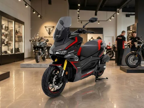 ‘Vua xe ga’ 244cc mới trình làng với giá cực rẻ, sở hữu trang bị xịn sò mà Honda SH cũng chưa từng có