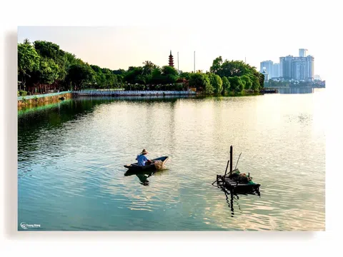 Tác phẩm “Một thoáng Hồ Tây” của NSNA. Nguyễn Trường Giang