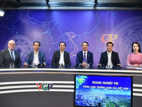 CẬP NHẬT Tọa đàm: "Doanh nghiệp FDI trong tăng trưởng xanh của Việt Nam"