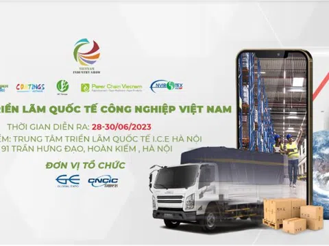 Gần 200 doanh nghiệp tham gia Hội chợ Triển lãm Quốc tế Công nghiệp Việt Nam 2023