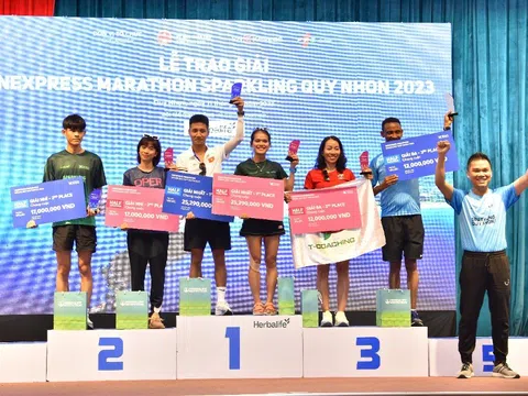 Herbalife Việt Nam tiếp tục khuyến khích lối sống năng động lành mạnh thông qua tài trợ dinh dưỡng cho giải chạy VnExpress Marathon Sparkling Quy Nhơn 2023