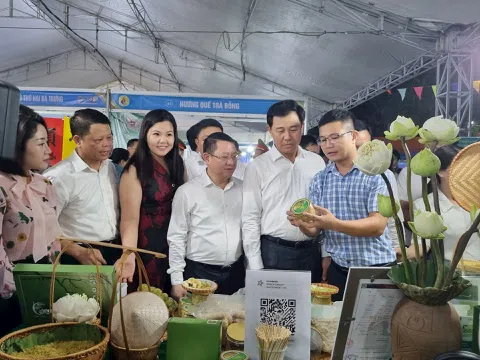 Giới thiệu sản phẩm OCOP gắn với văn hóa các tỉnh, thành phố Nam Bộ tại Mê Linh