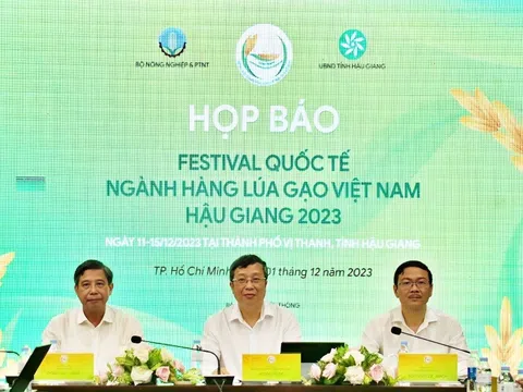 Festival Lúa gạo Việt Nam - Hậu Giang 2023 thu hút hơn 30 quốc gia tham gia