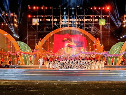 PHOTO: Một số hình ảnh Festival Quốc tế Lúa gạo trước giờ lên sóng trực tiếp trên VTV1