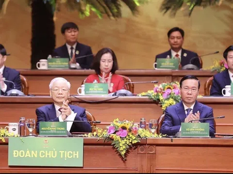 Tổng Bí thư Nguyễn Phú Trọng dự Đại hội Hội Nông dân Việt Nam lần thứ VIII