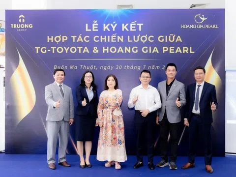 Hoàng Gia Pearl chính thức hợp tác chiến lược cùng Trương Group – TOYOTA