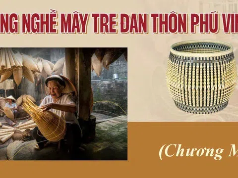 Làng nghề Mây Tre Đan thôn Phú Vinh